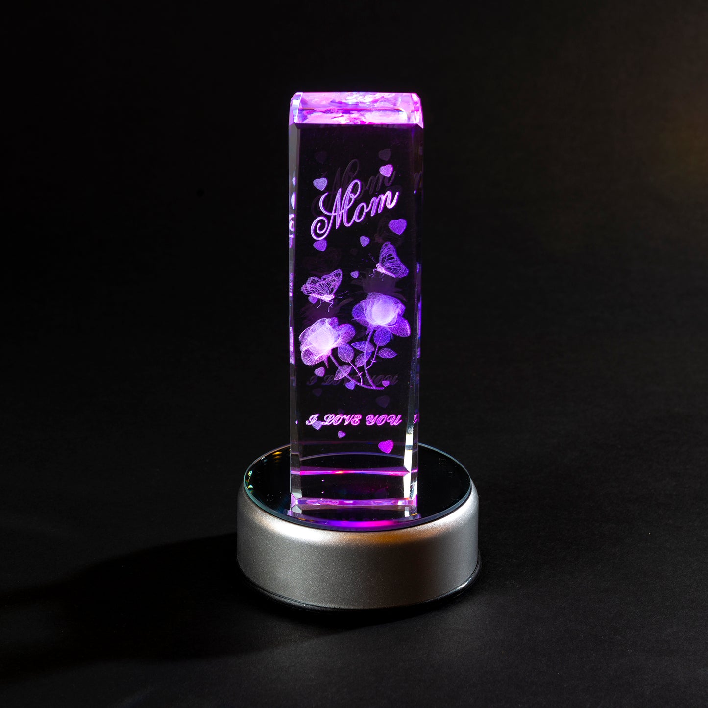 Laser Cube - I Love You Mom