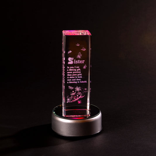 Laser Cube - Sister Poem