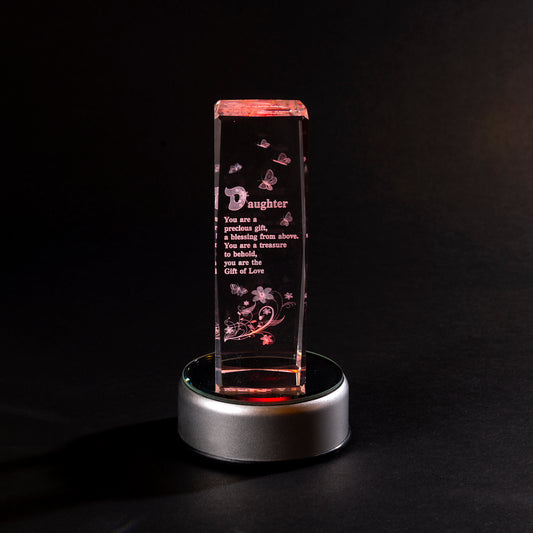 Laser Cube - Daughter Poem