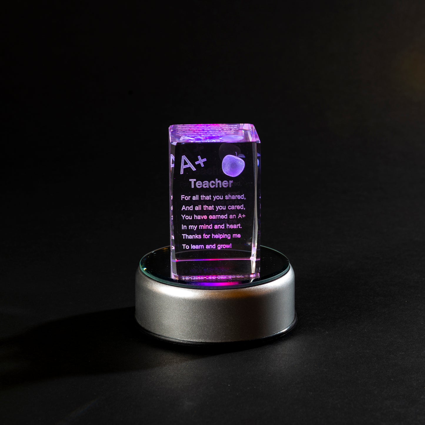 Laser Cube - Teacher Poem