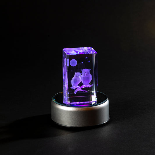 Laser Cube - Owls
