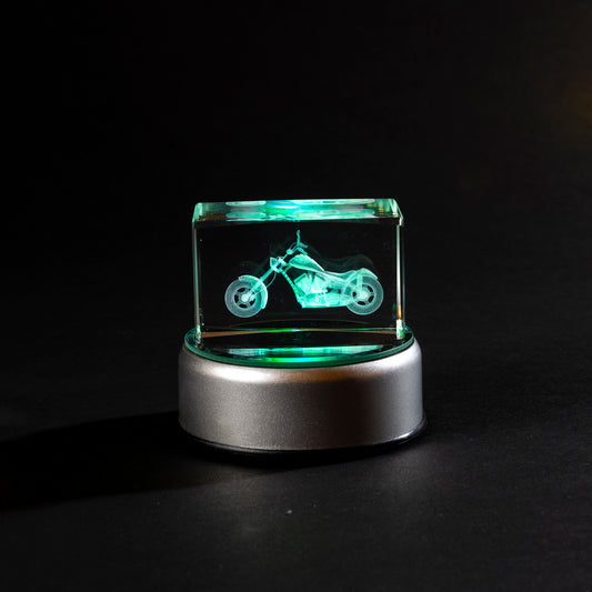 Laser Cube - Motorcycle